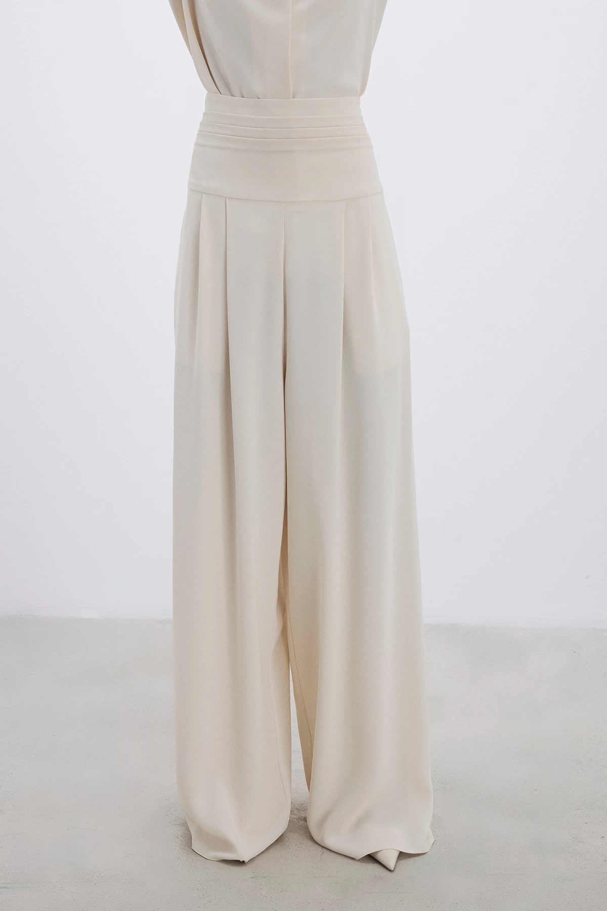 Fayn İkili Takım Bej