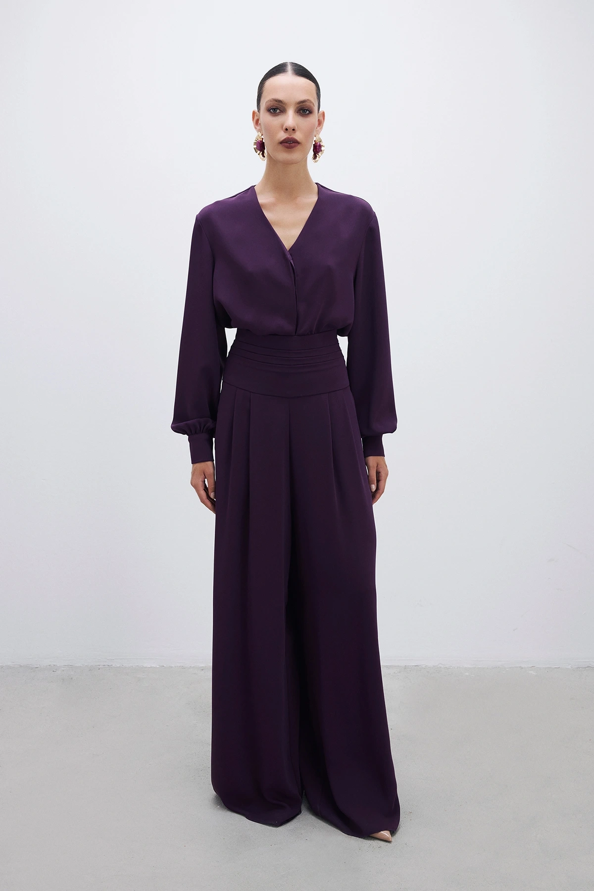 Fayn İkili Takım Mürdüm