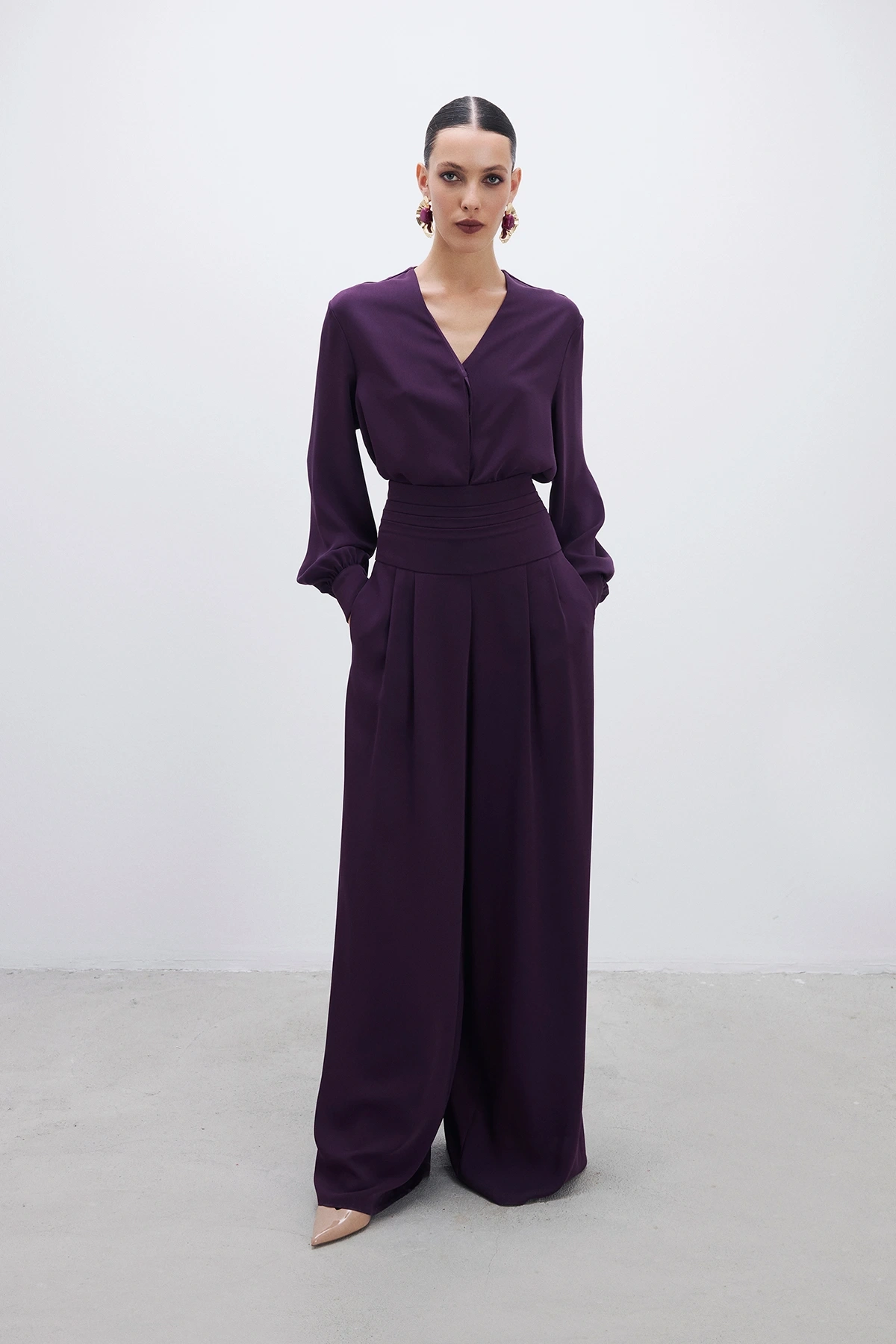 Fayn İkili Takım Mürdüm