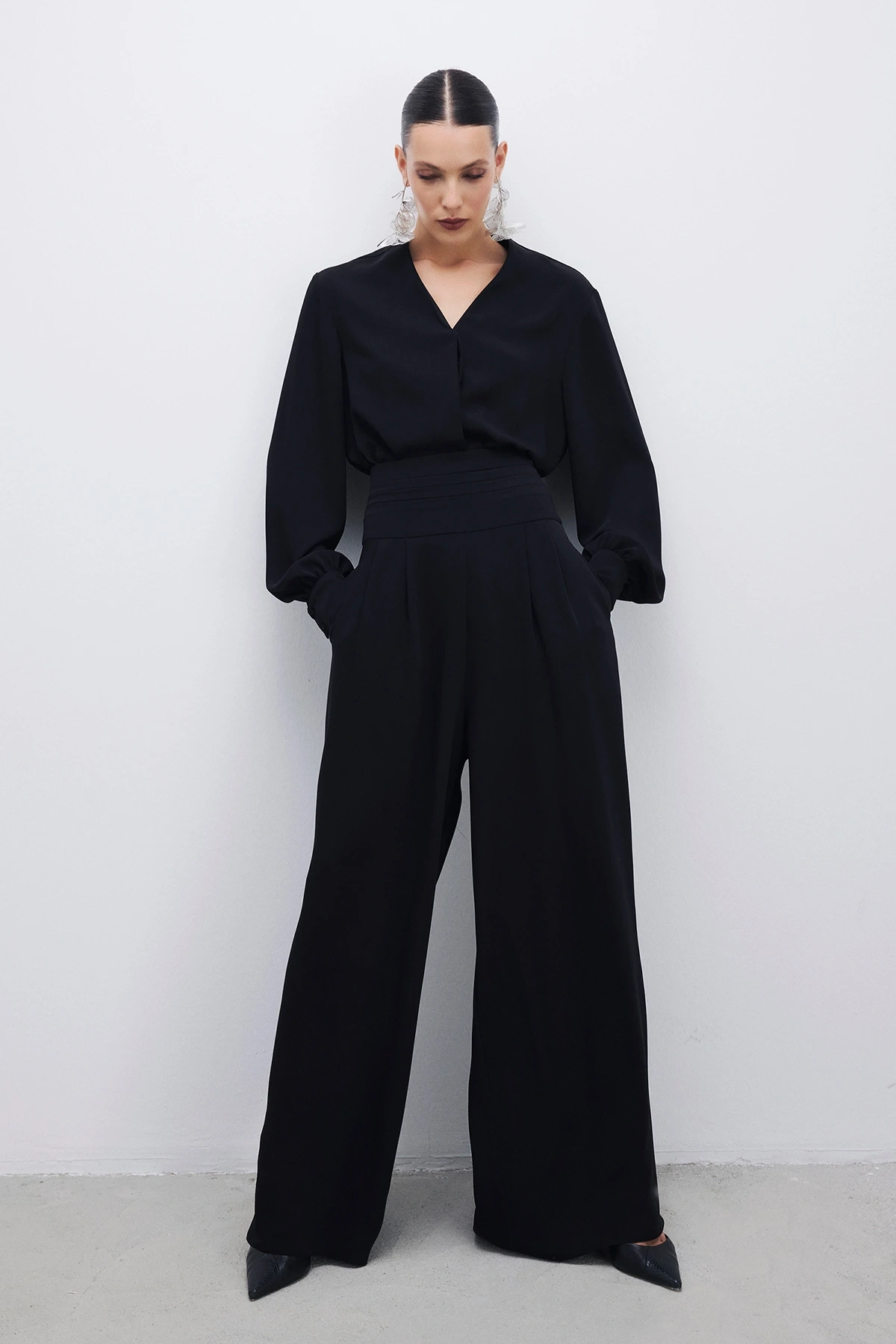 Fayn İkili Takım Siyah