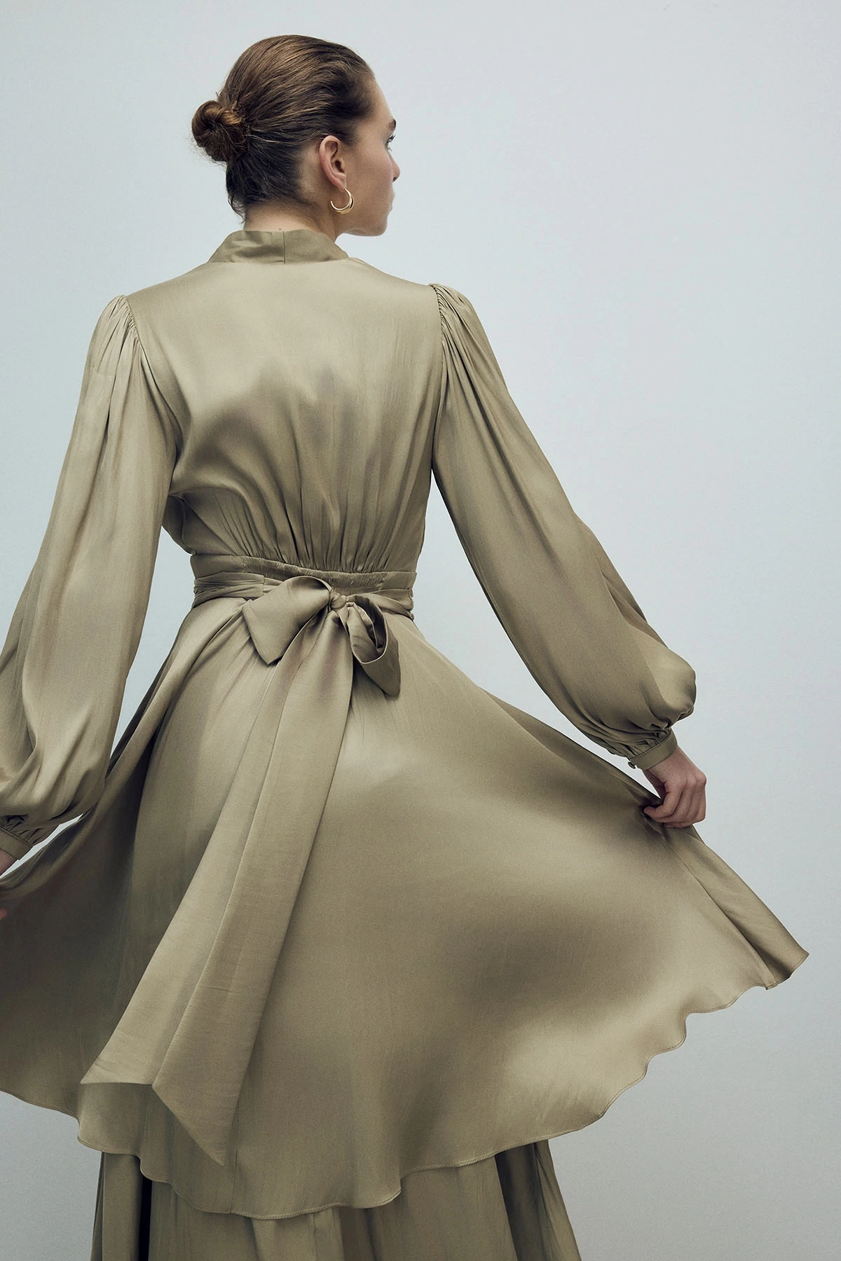 Leyan Elbise Yağ Yeşili