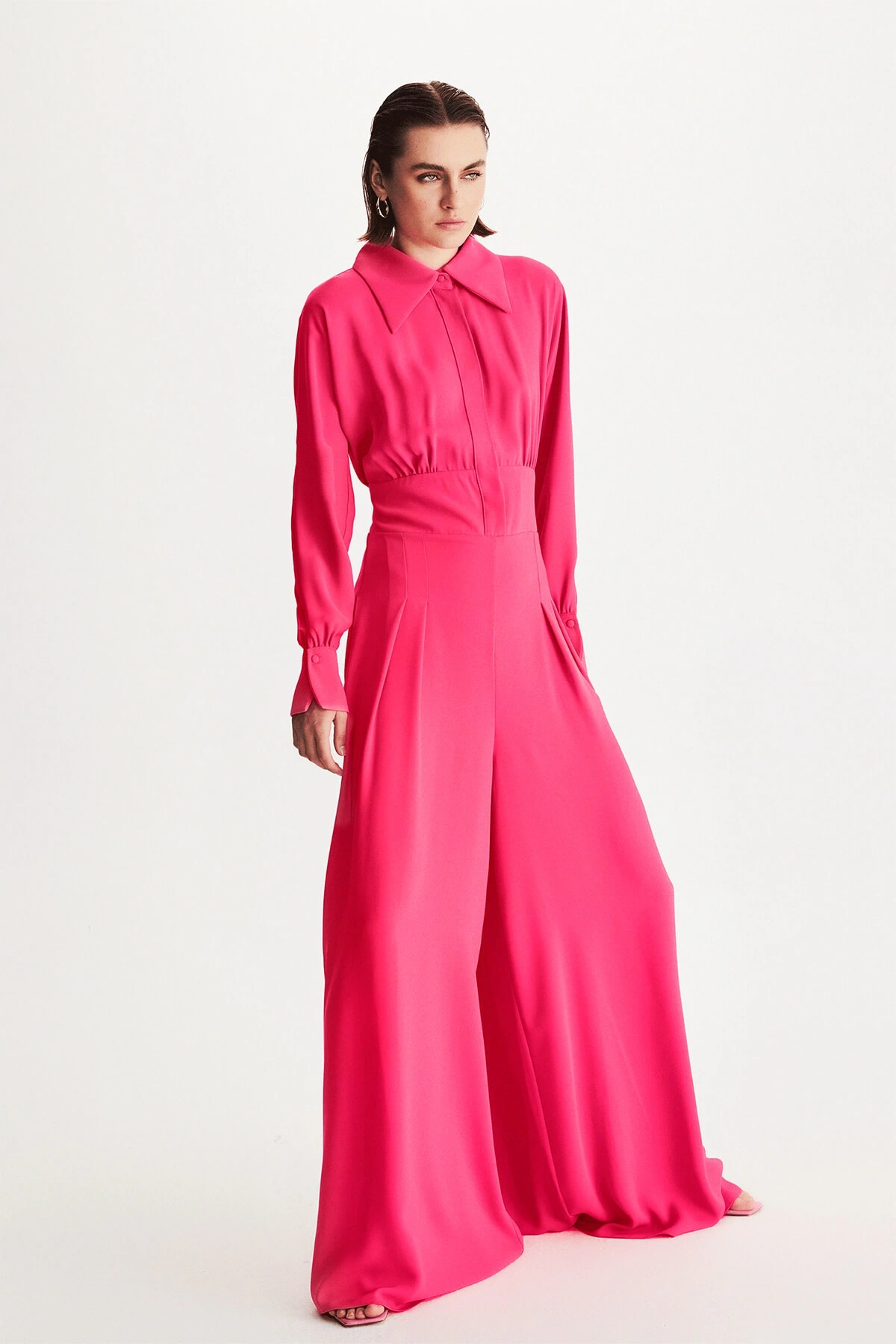 Maison Corsage Jumpsuit Pink