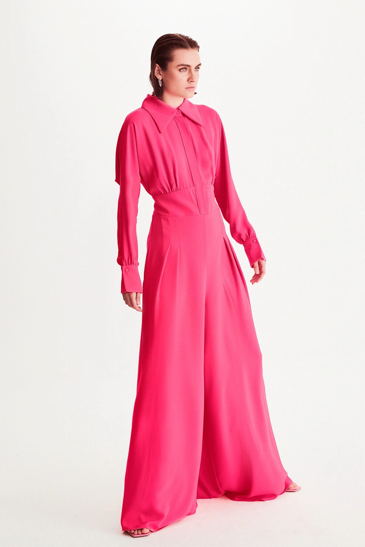 Maison Corsage Jumpsuit Pink