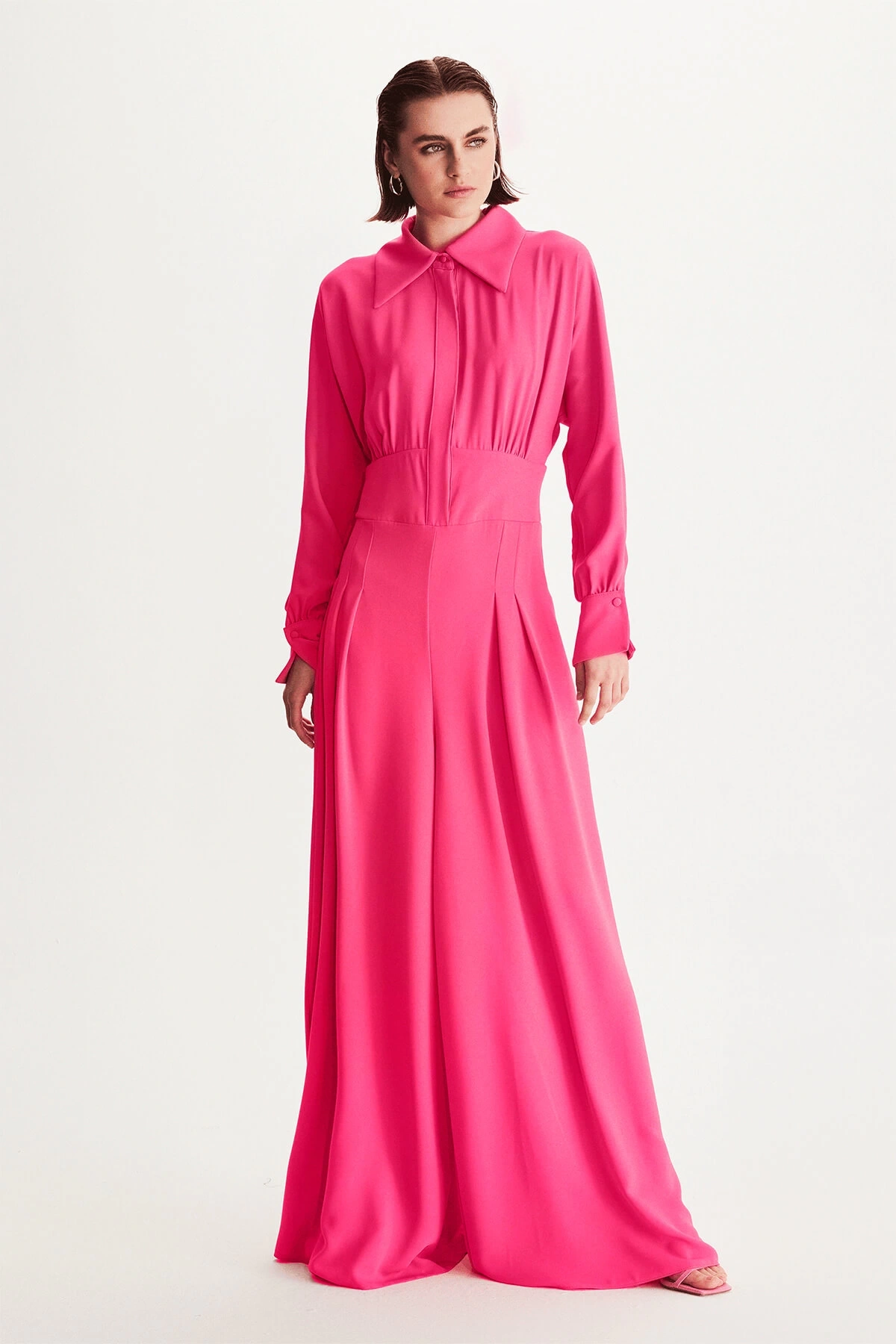 Maison Corsage Jumpsuit Pink