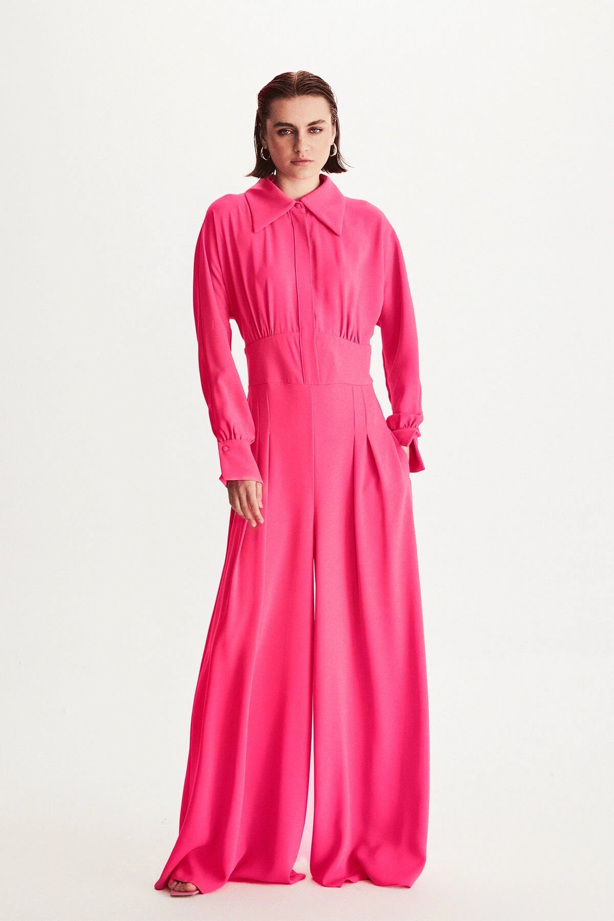 Maison Corsage Jumpsuit Pink