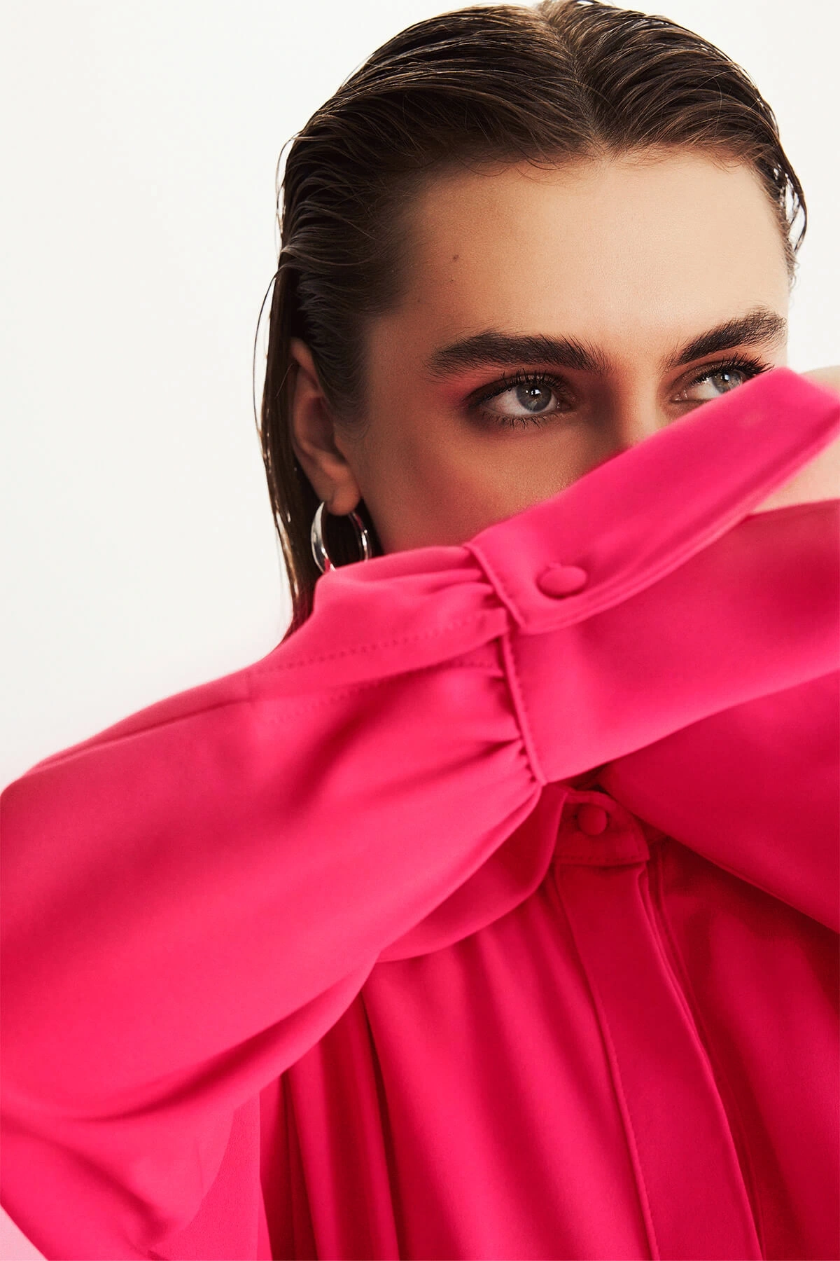 Maison Corsage Jumpsuit Pink