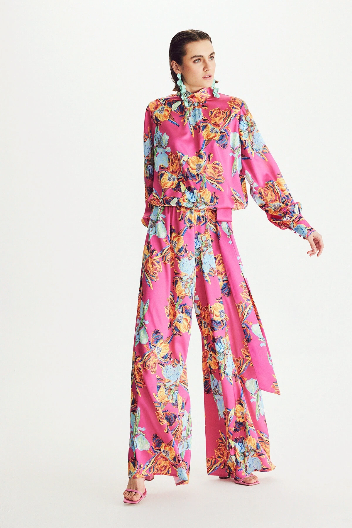 Molly Jumpsuit Fuchsia