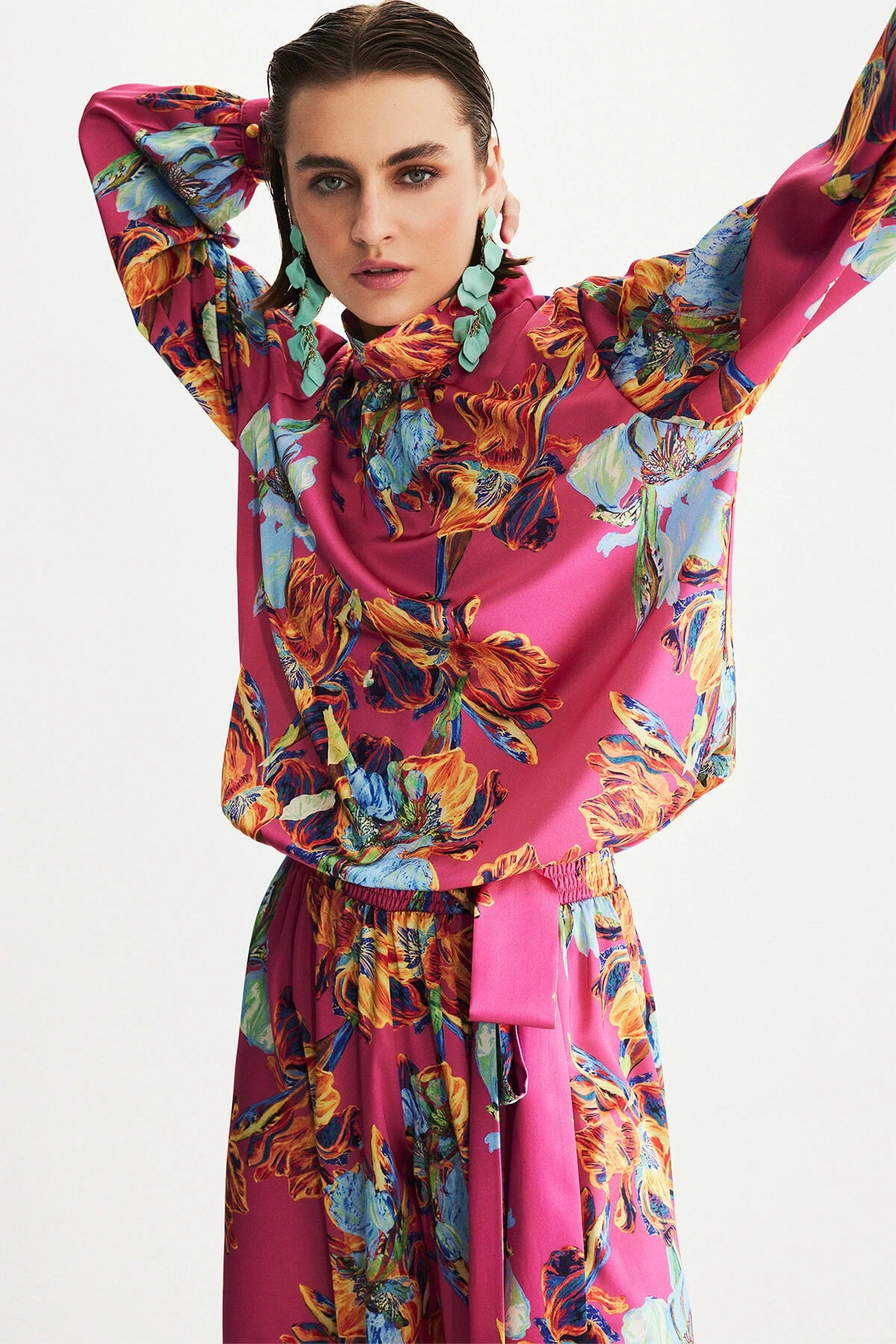 Molly Jumpsuit Fuchsia