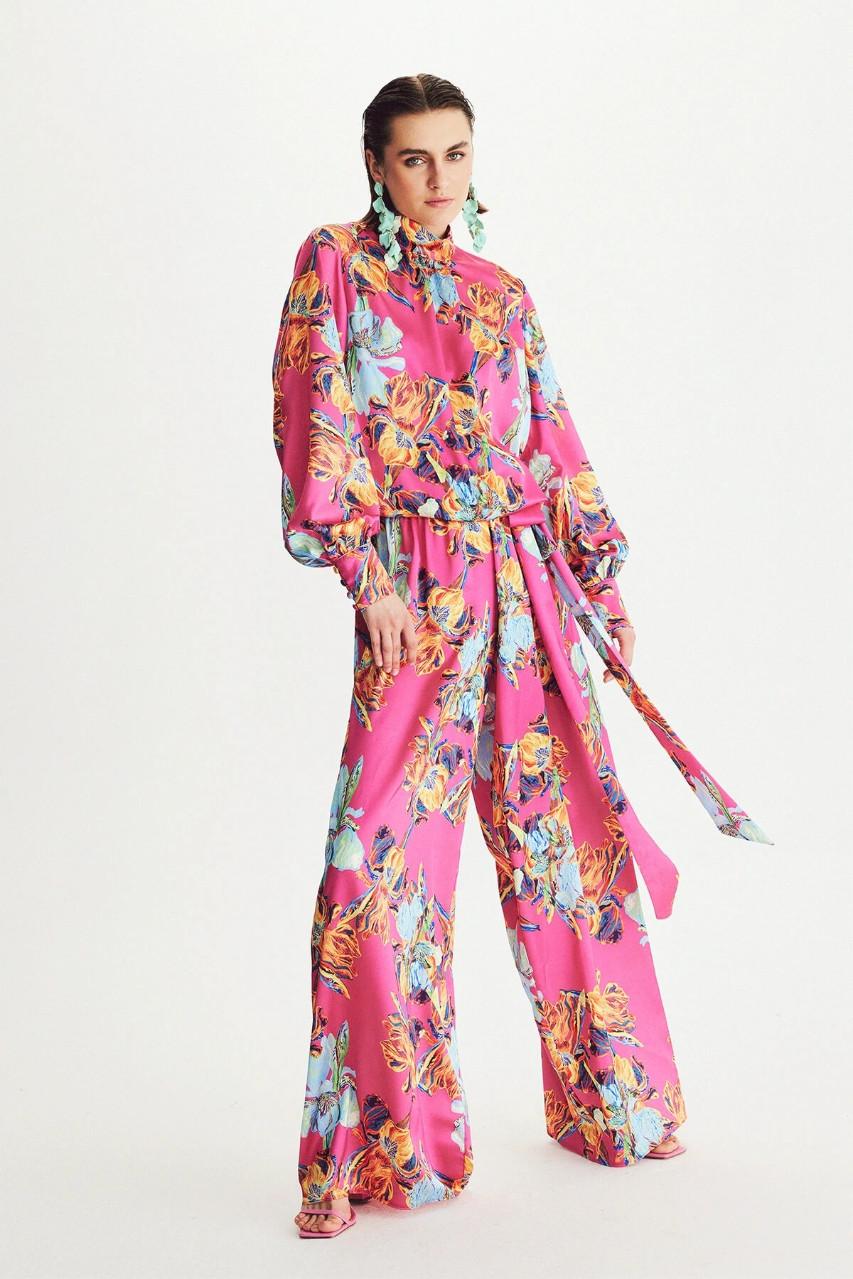 Molly Jumpsuit Fuchsia