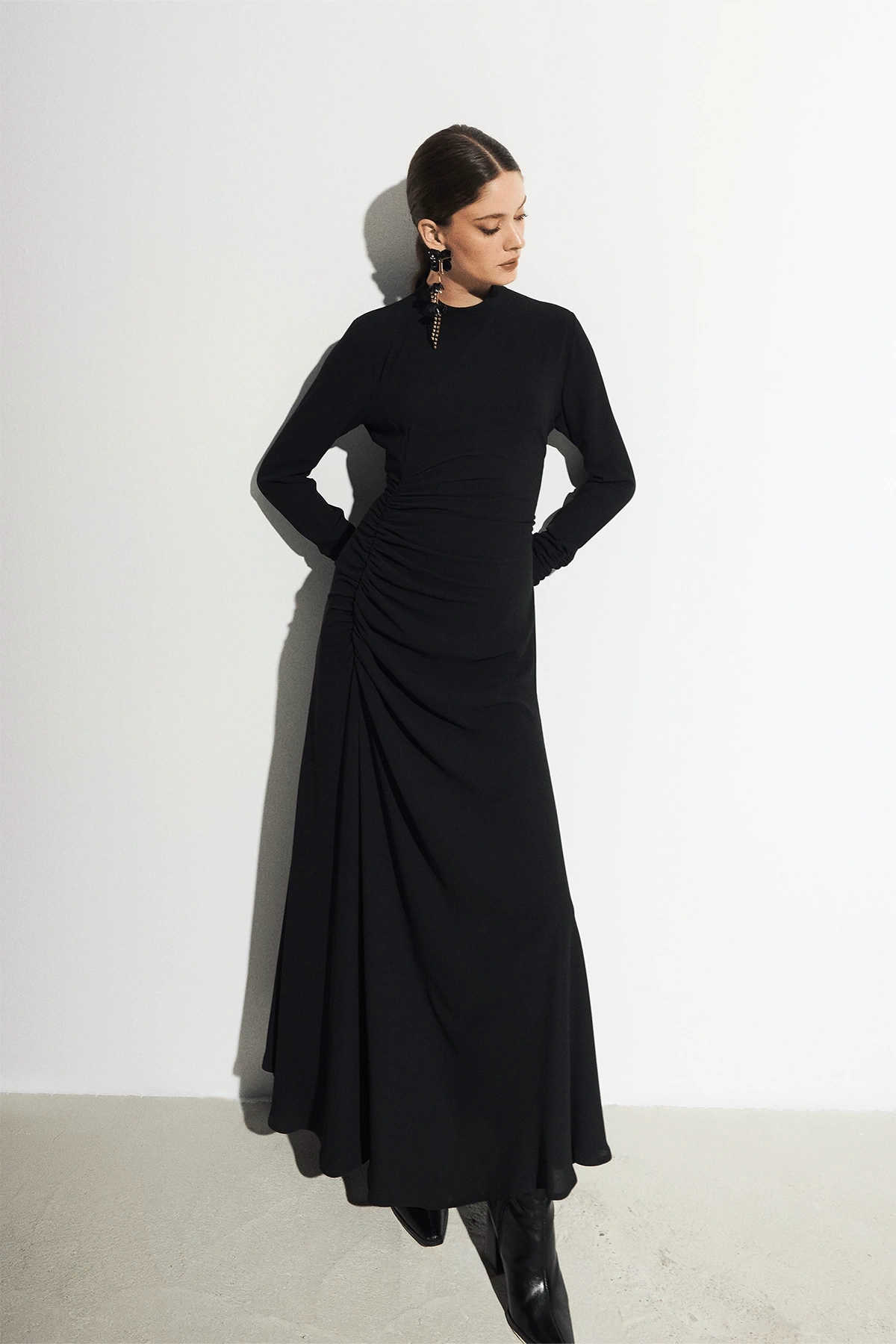 Nell Elbise Siyah