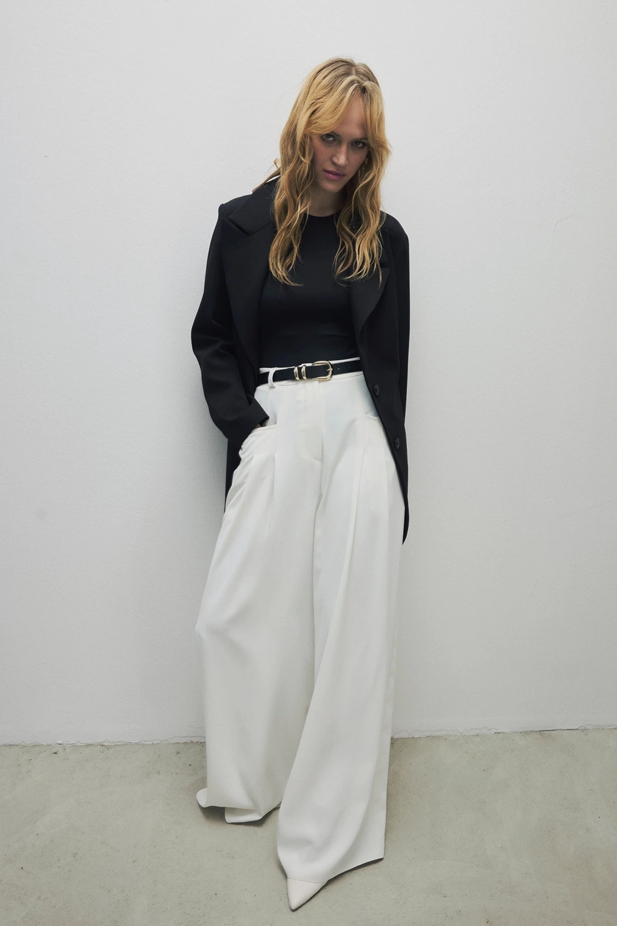 Palermo Pantolon Beyaz