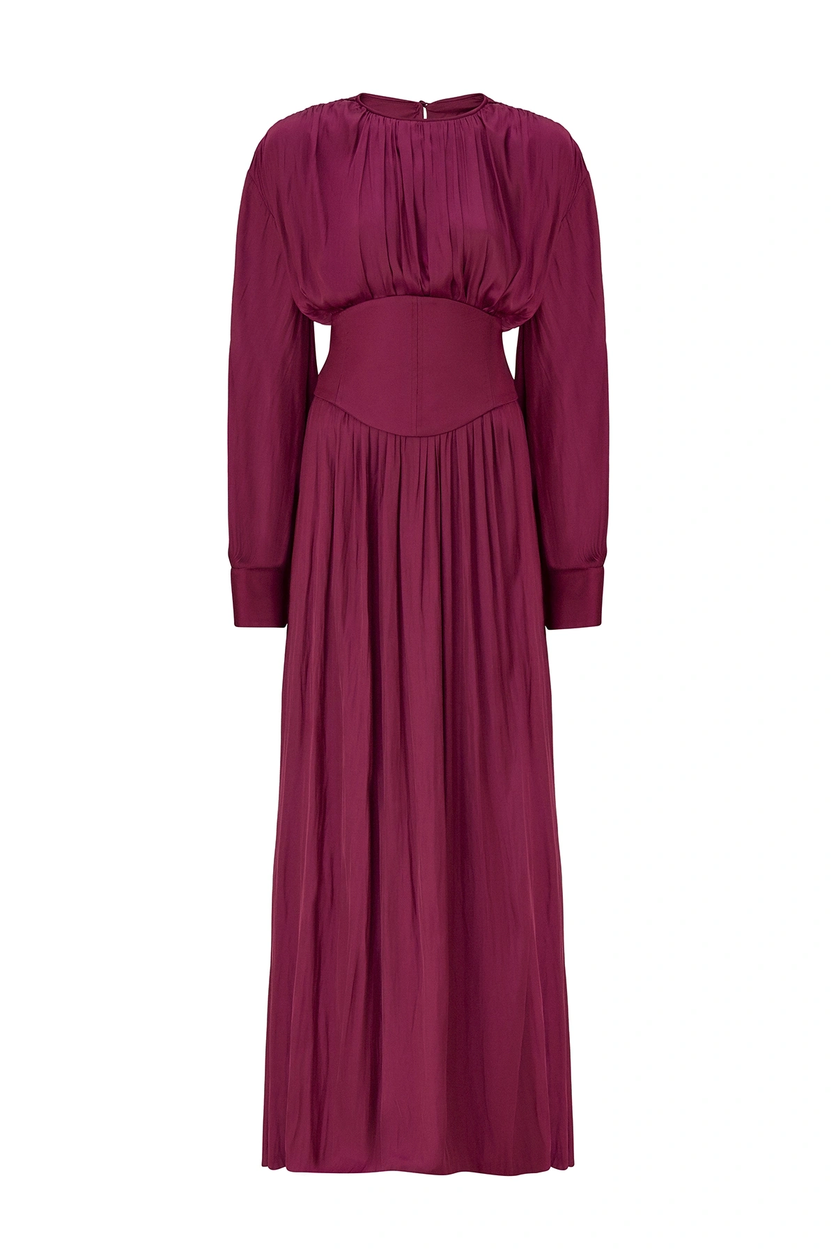 Rhea Elbise Bordo
