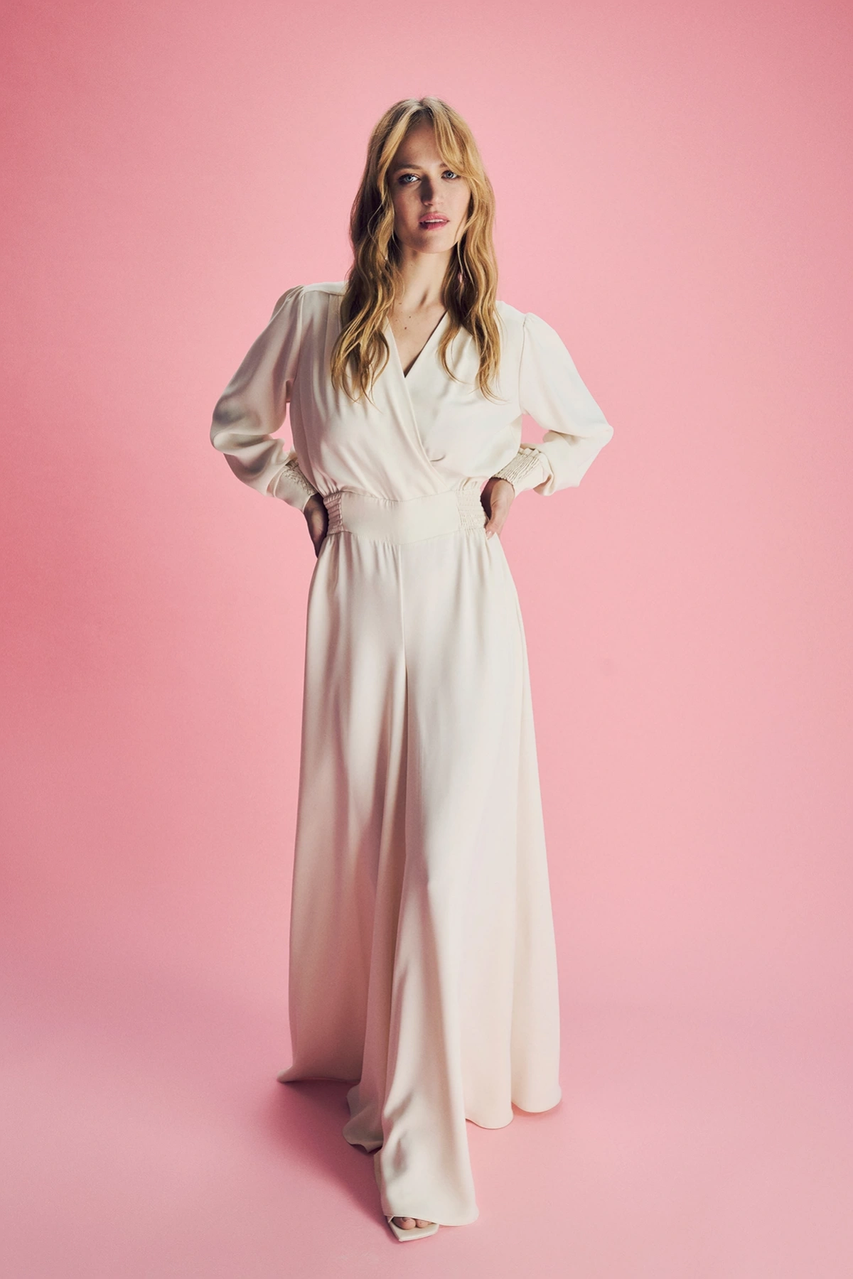 Sharen Jumpsuit Beige