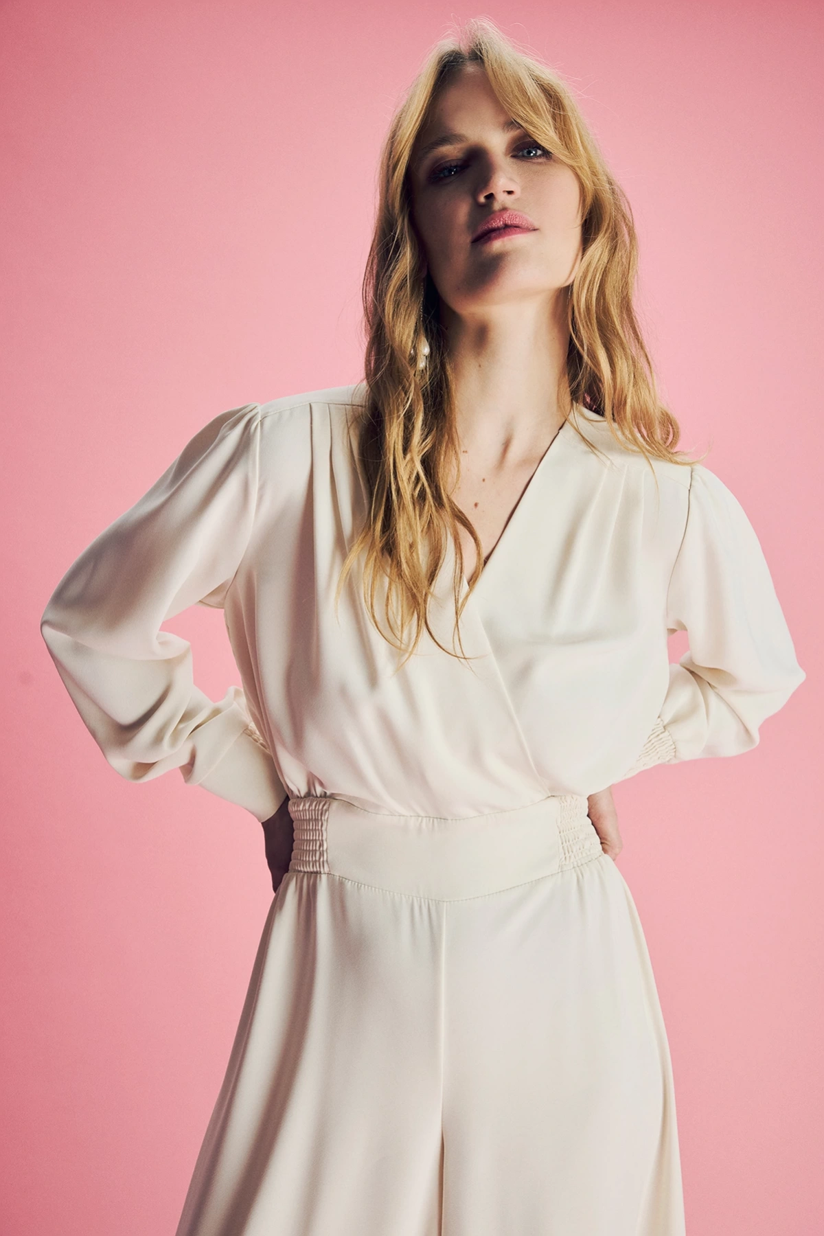 Sharen Jumpsuit Beige