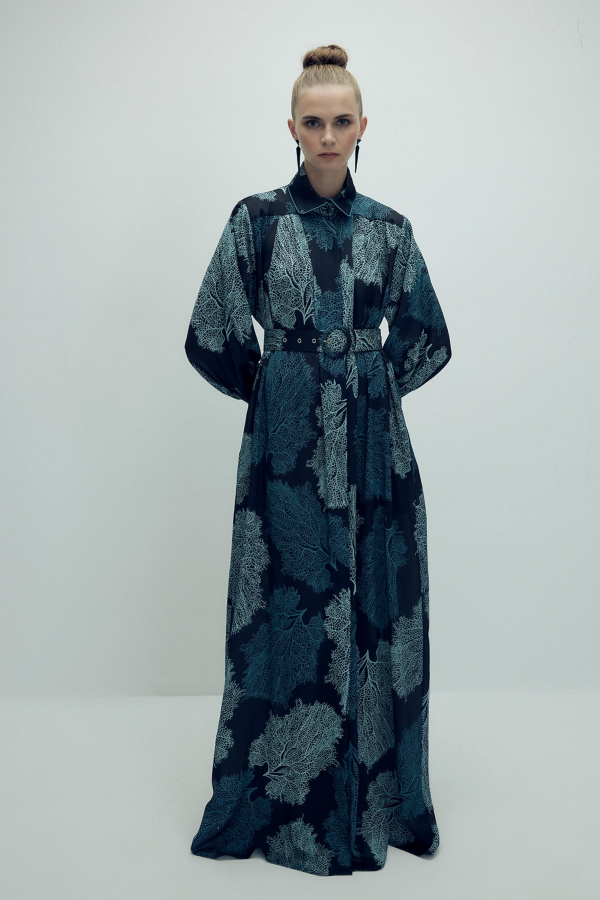 Sharleen Elbise Petrol