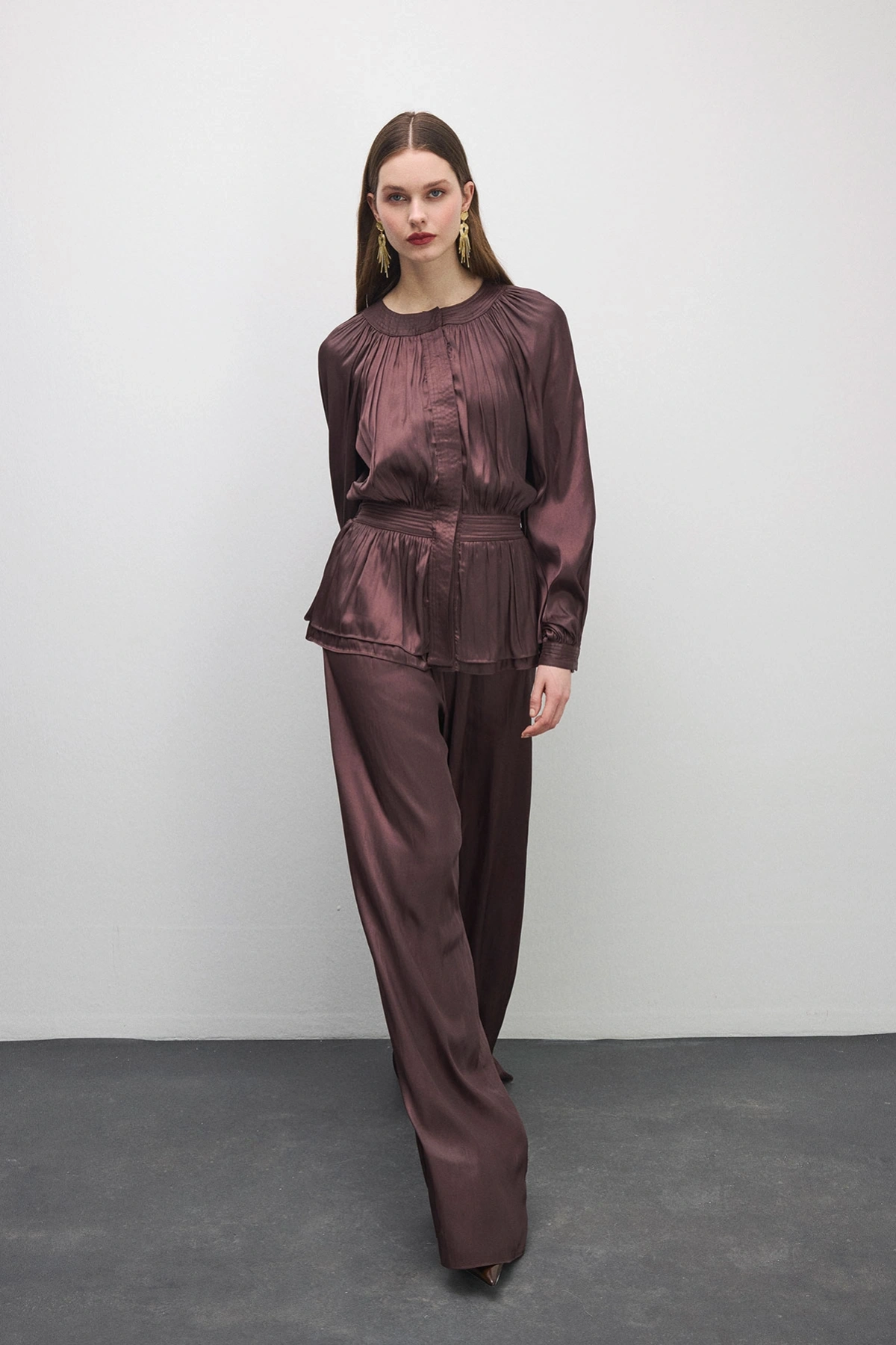 Trace Peplum Formlu Tulum Bitter