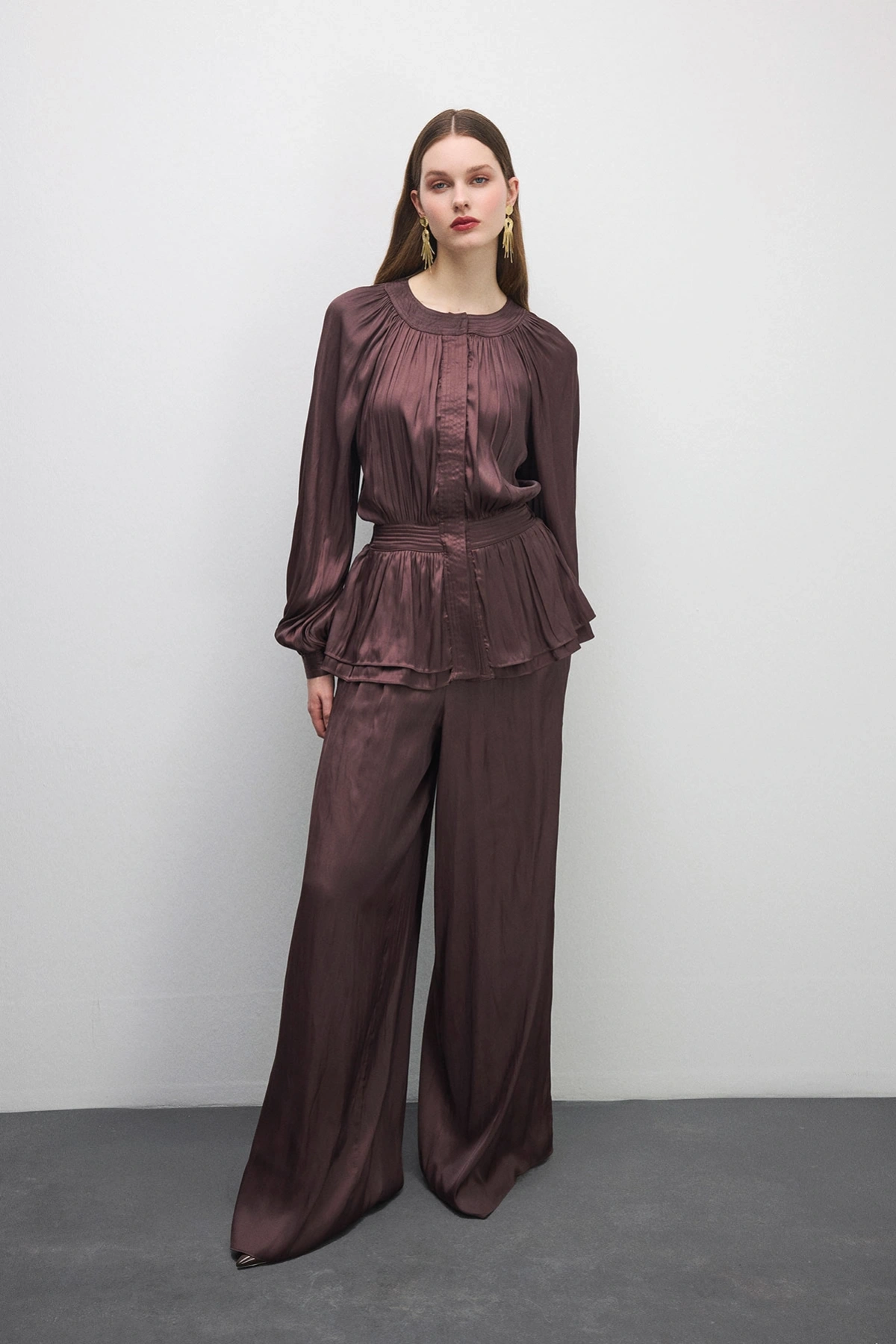 Trace Peplum Formlu Tulum Bitter