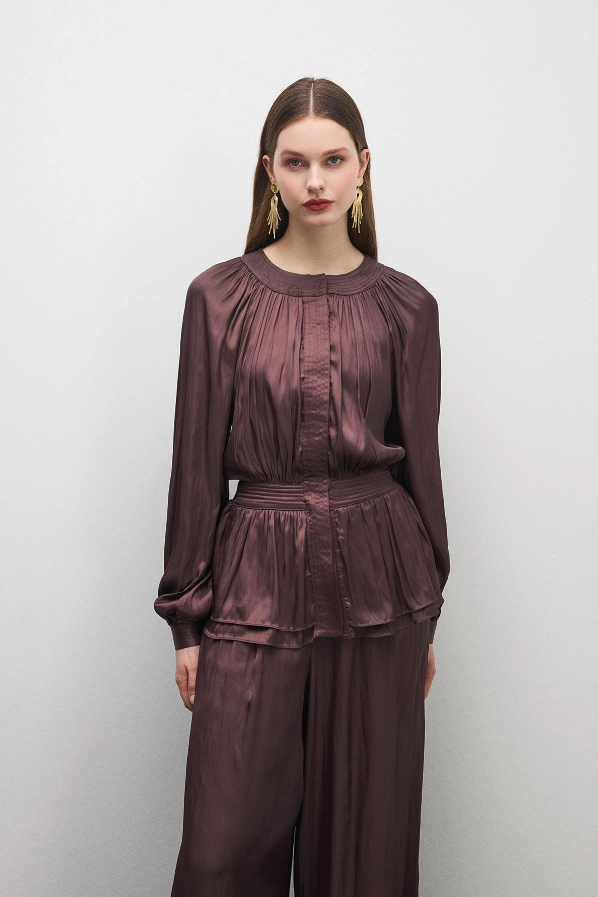 Trace Peplum Formlu Tulum Bitter