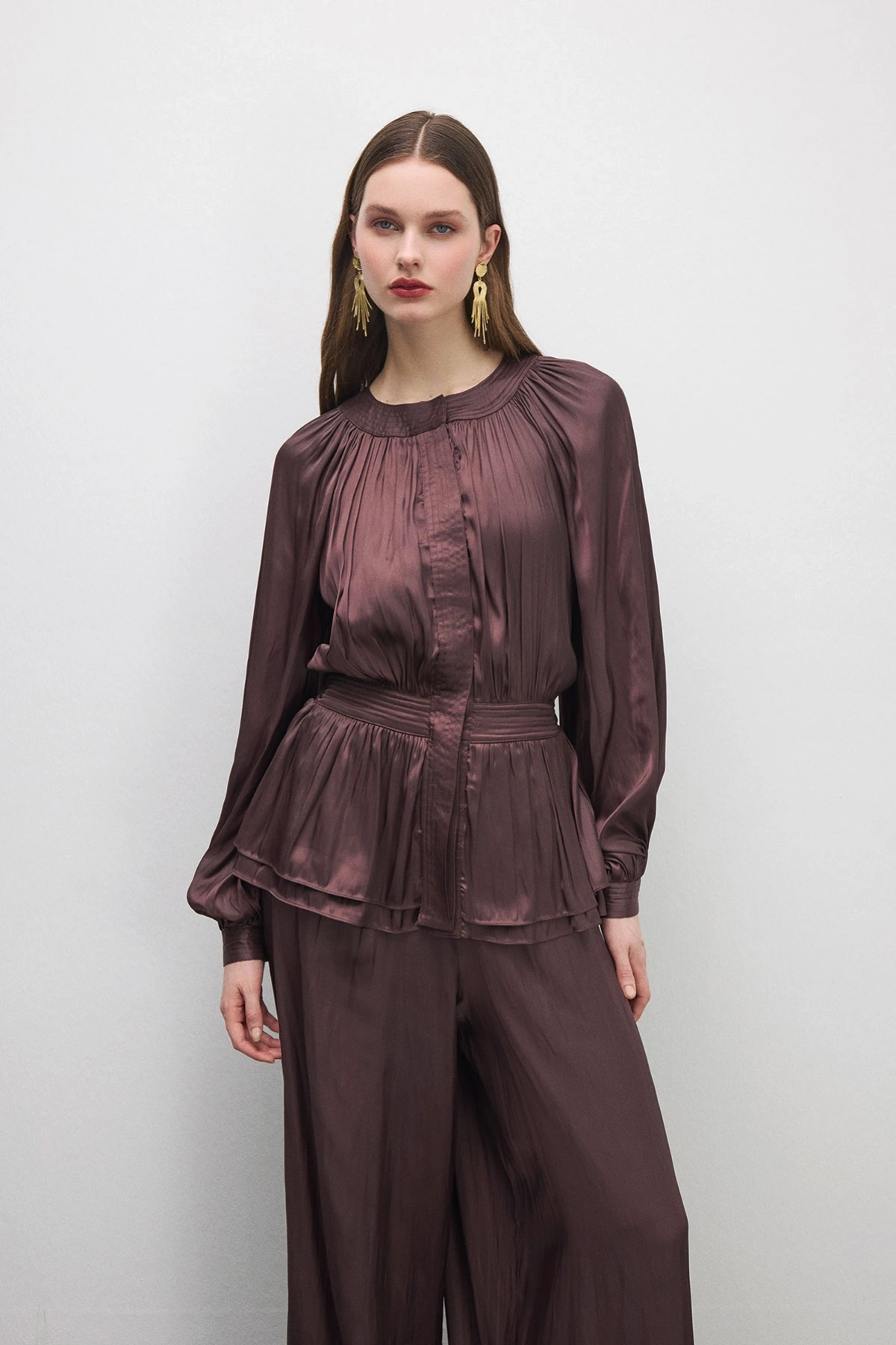 Trace Peplum Formlu Tulum Bitter