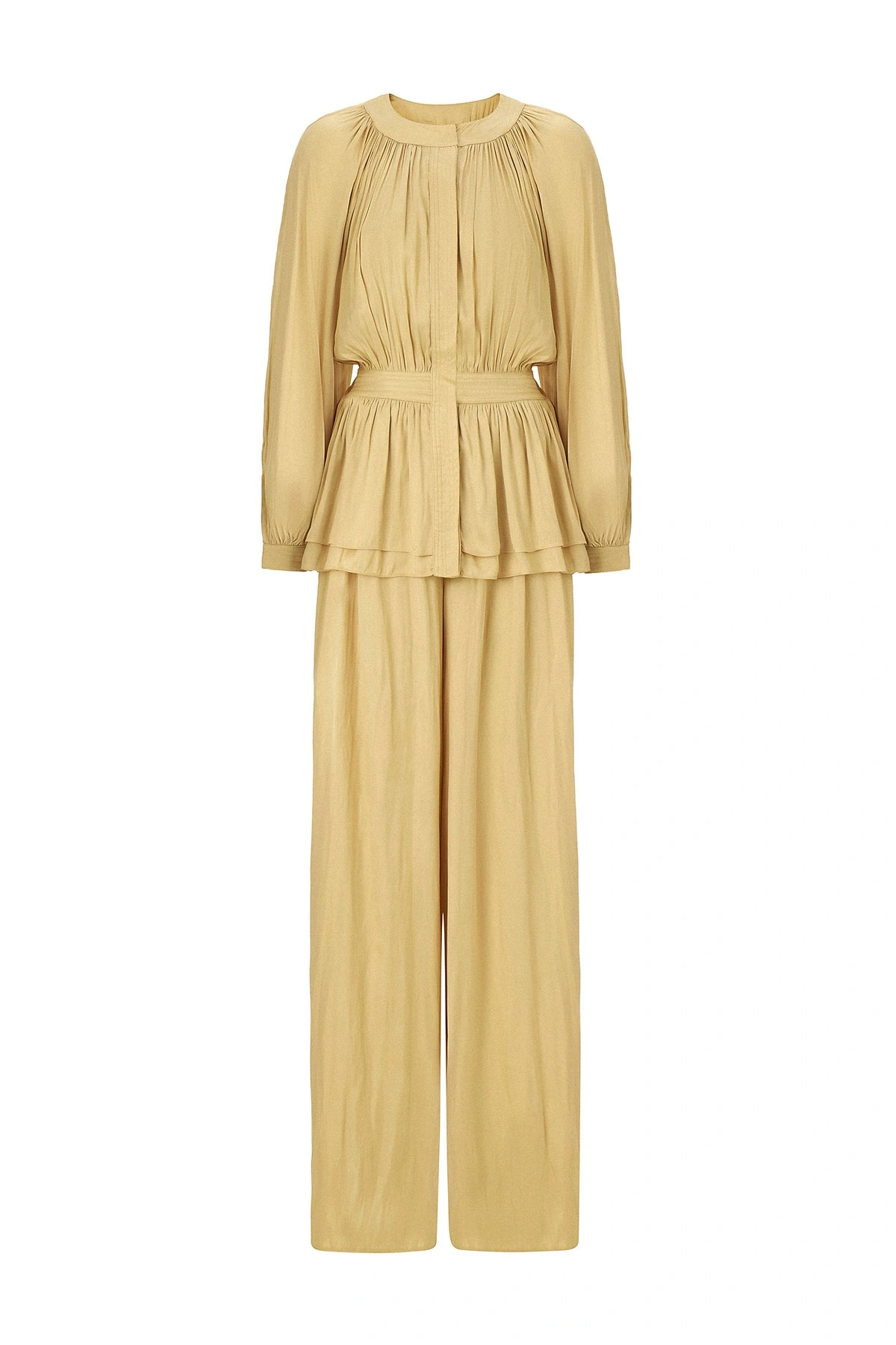 Trace Peplum Formlu Tulum Vanilya