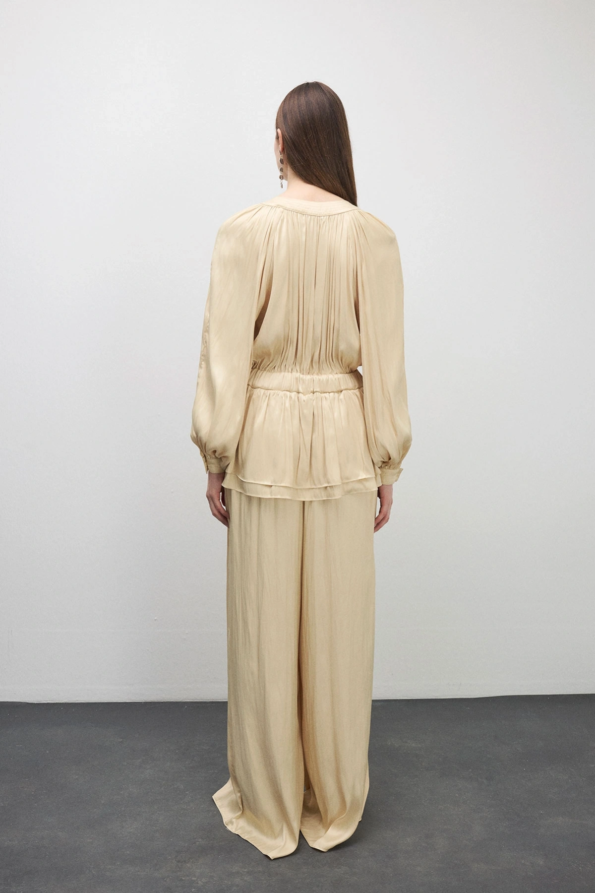 Trace Peplum Formlu Tulum Vanilya