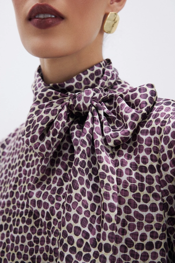 Chain Elbise Mürdüm