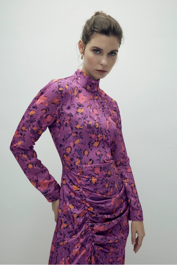 Valencia Dress Fuchsia