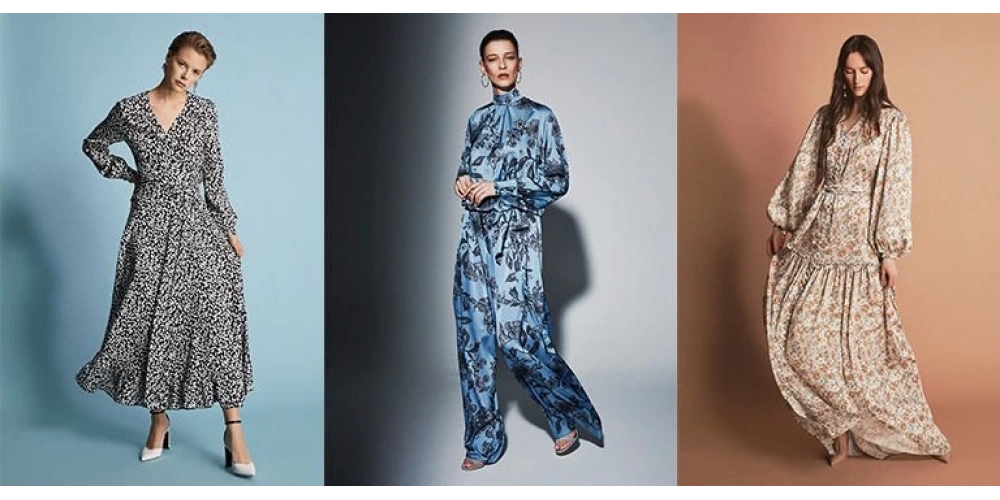 Modada Floral Desen Rüzgârı