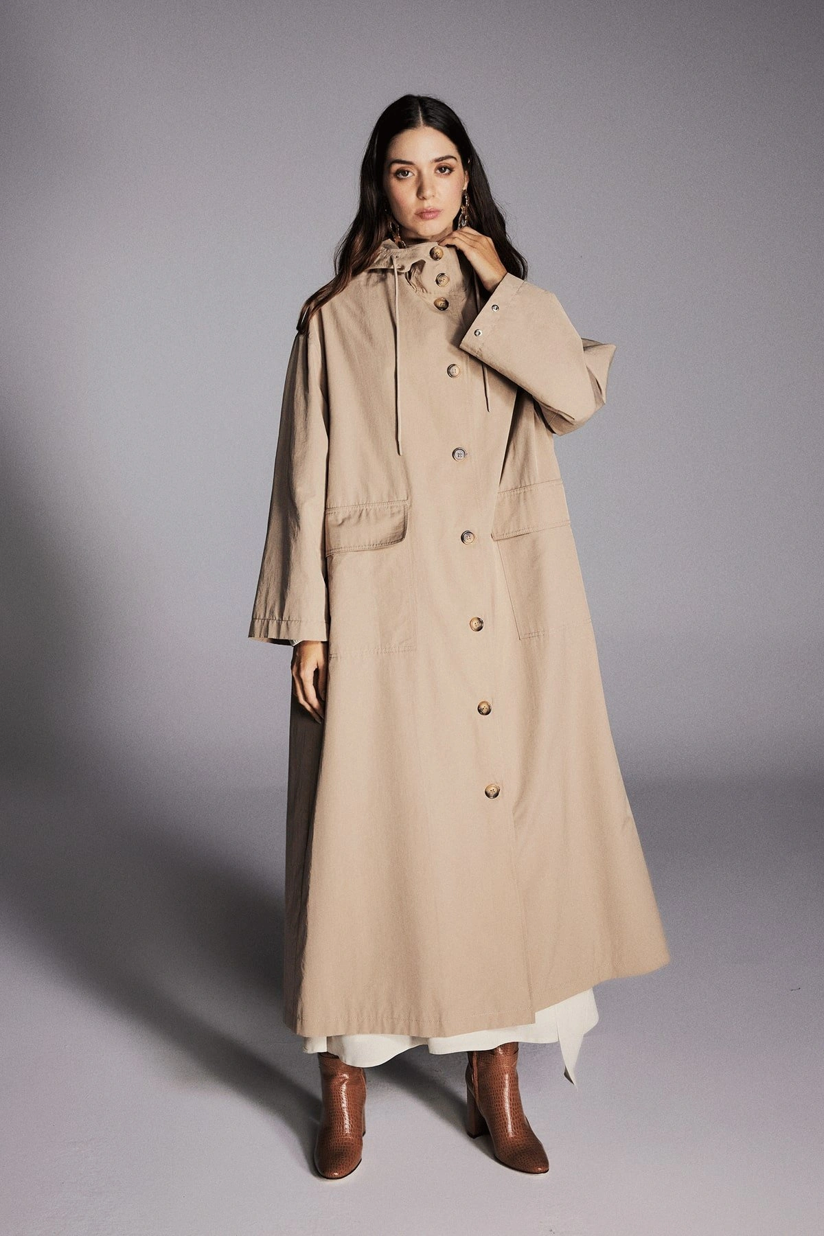 Harris Trençkot Kum Bej