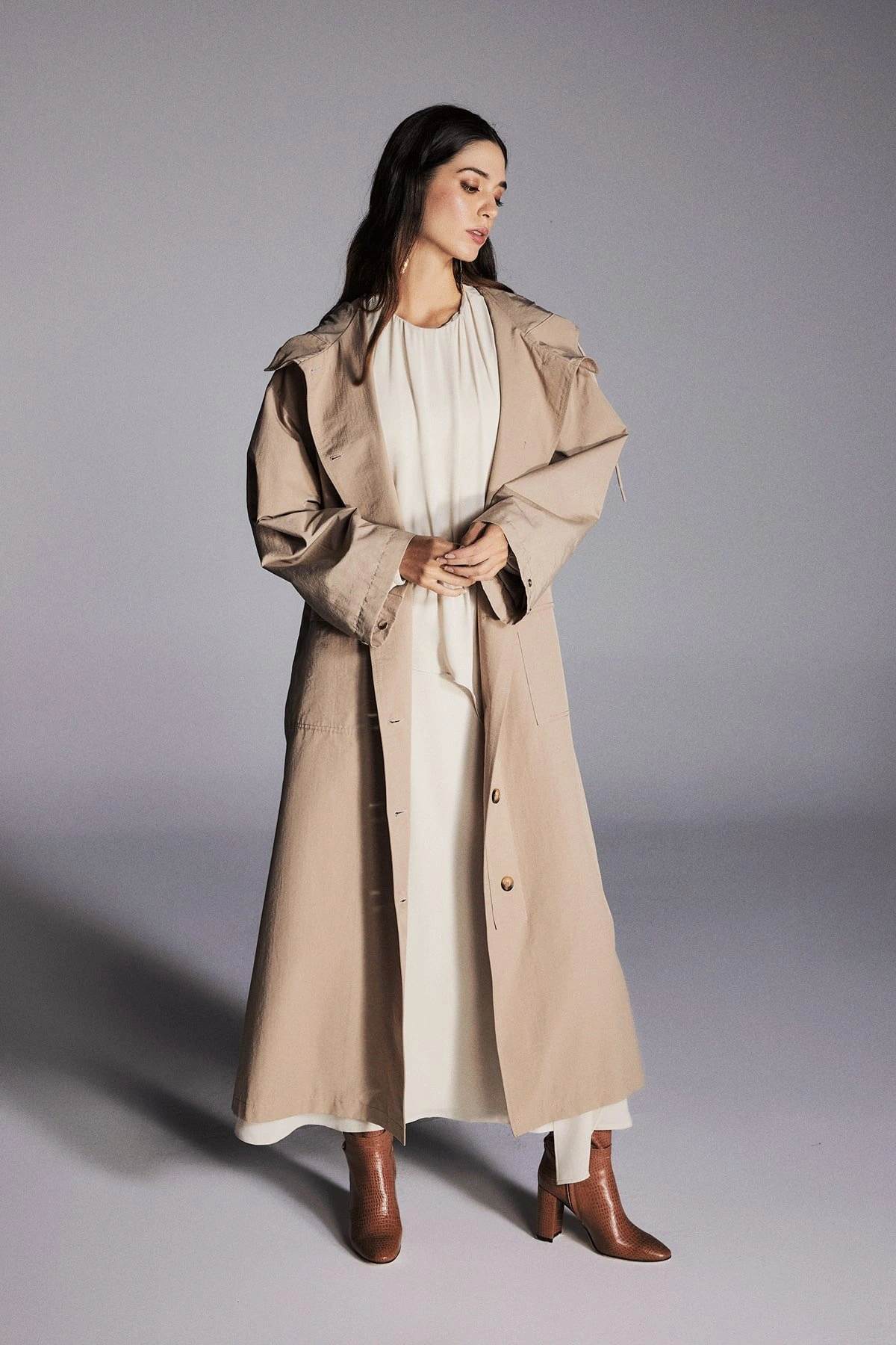 Harris Trençkot Kum Bej