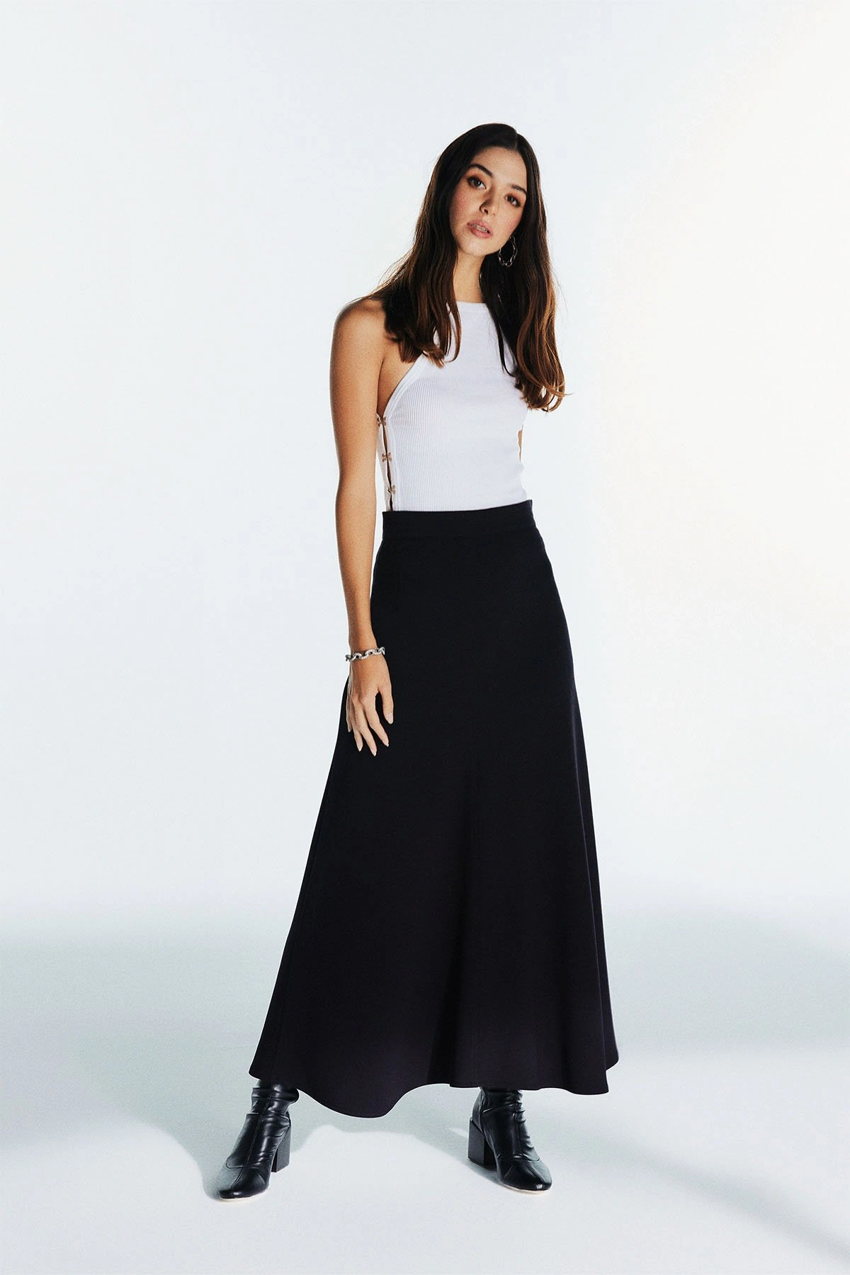 İzem Etek Siyah