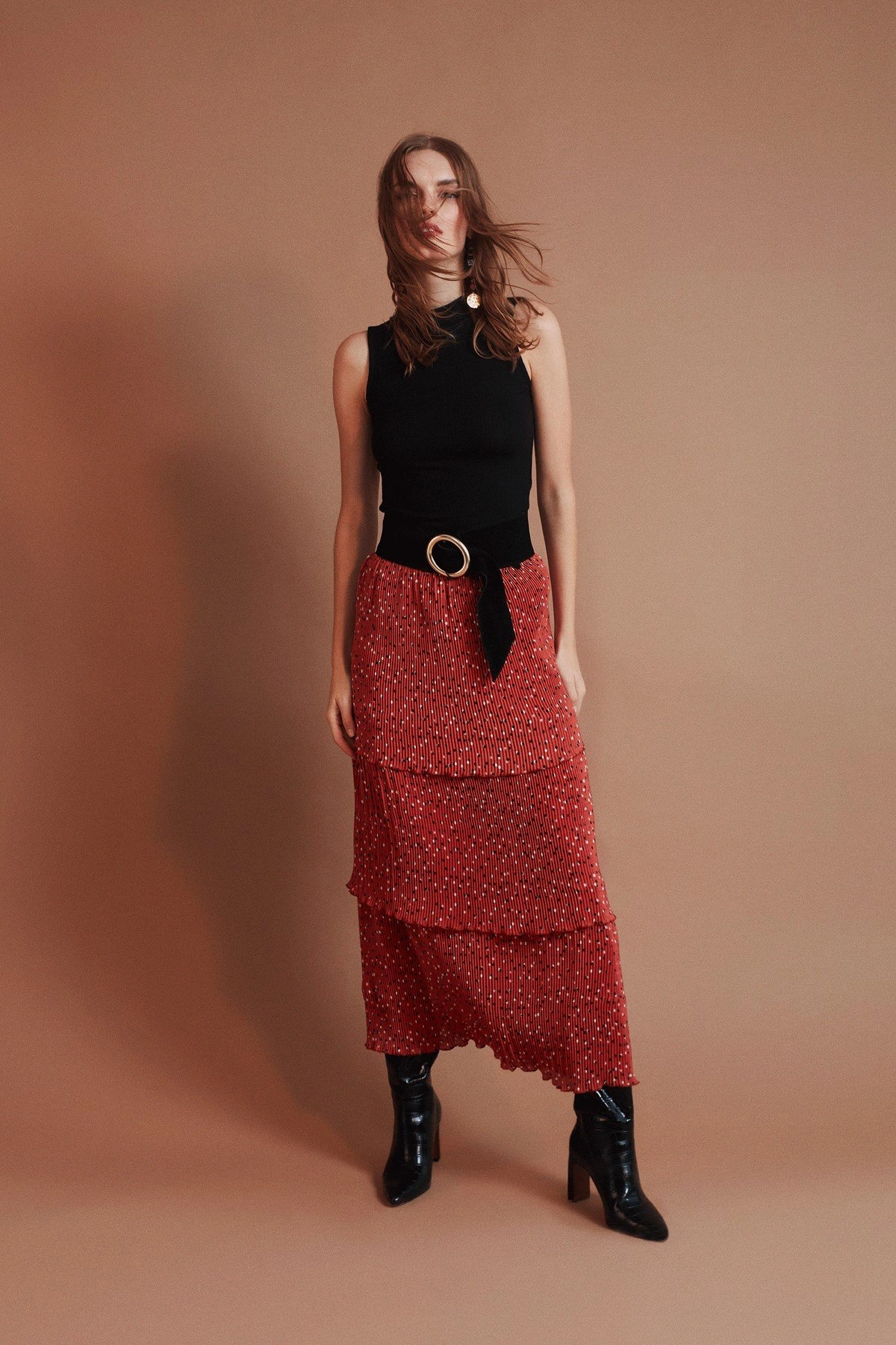 Kens Skirt Coral