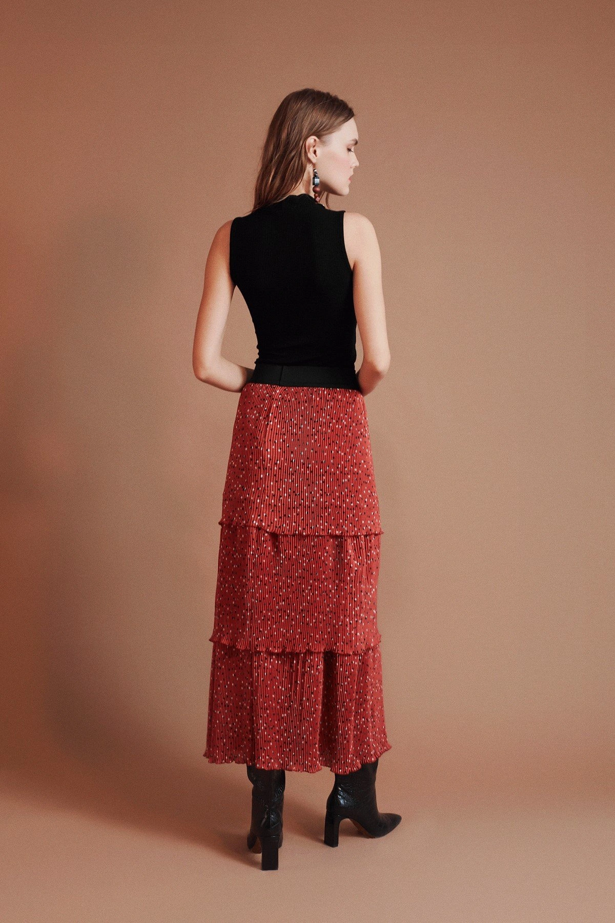 Kens Skirt Coral