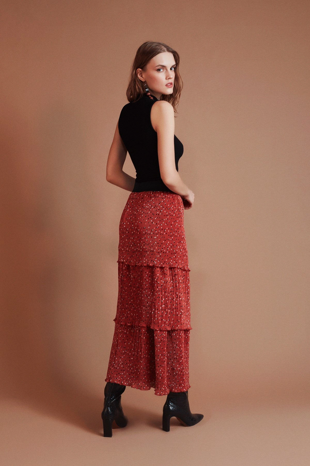 Kens Skirt Coral