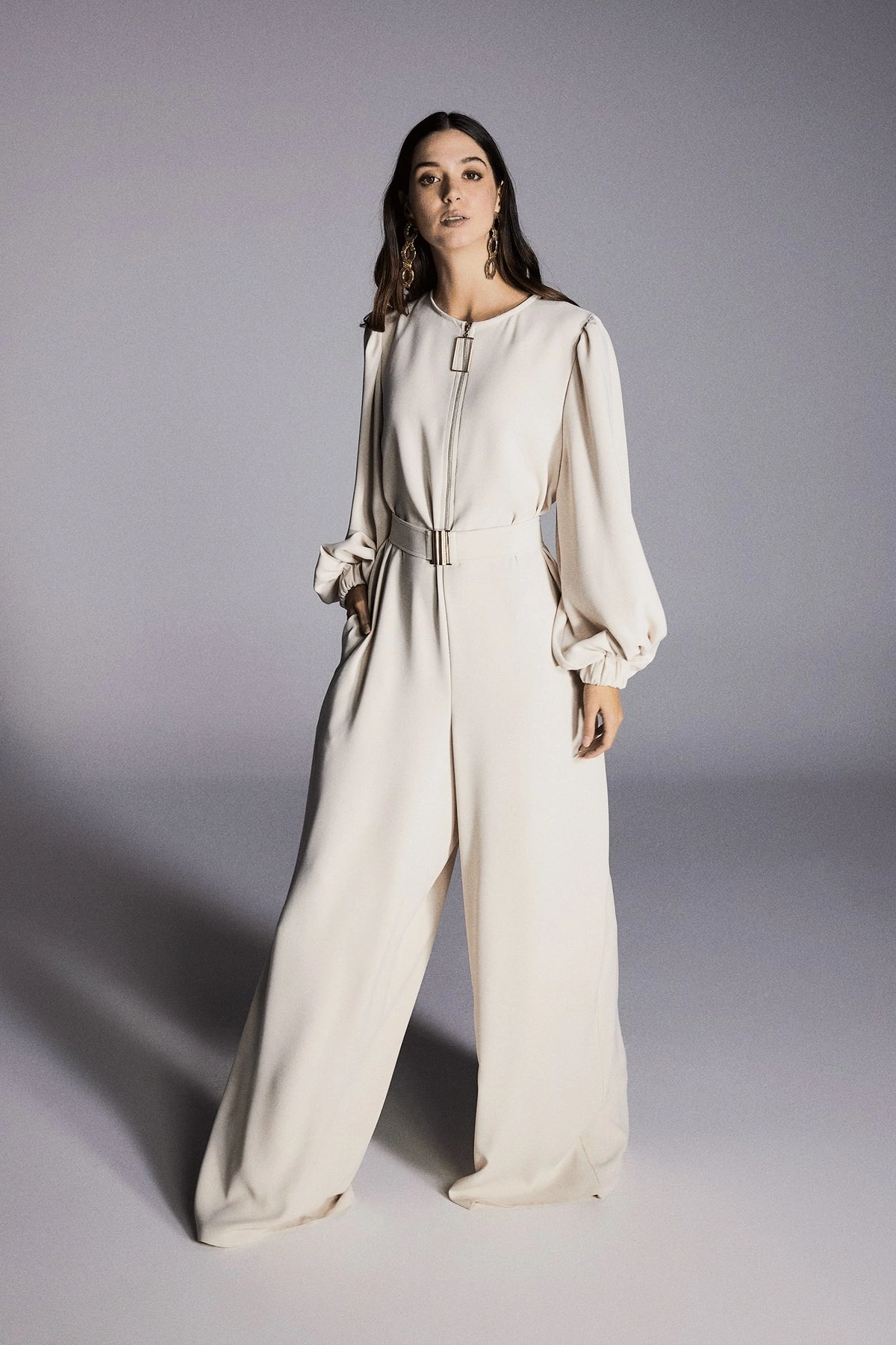 Roman Jumpsuit Beige