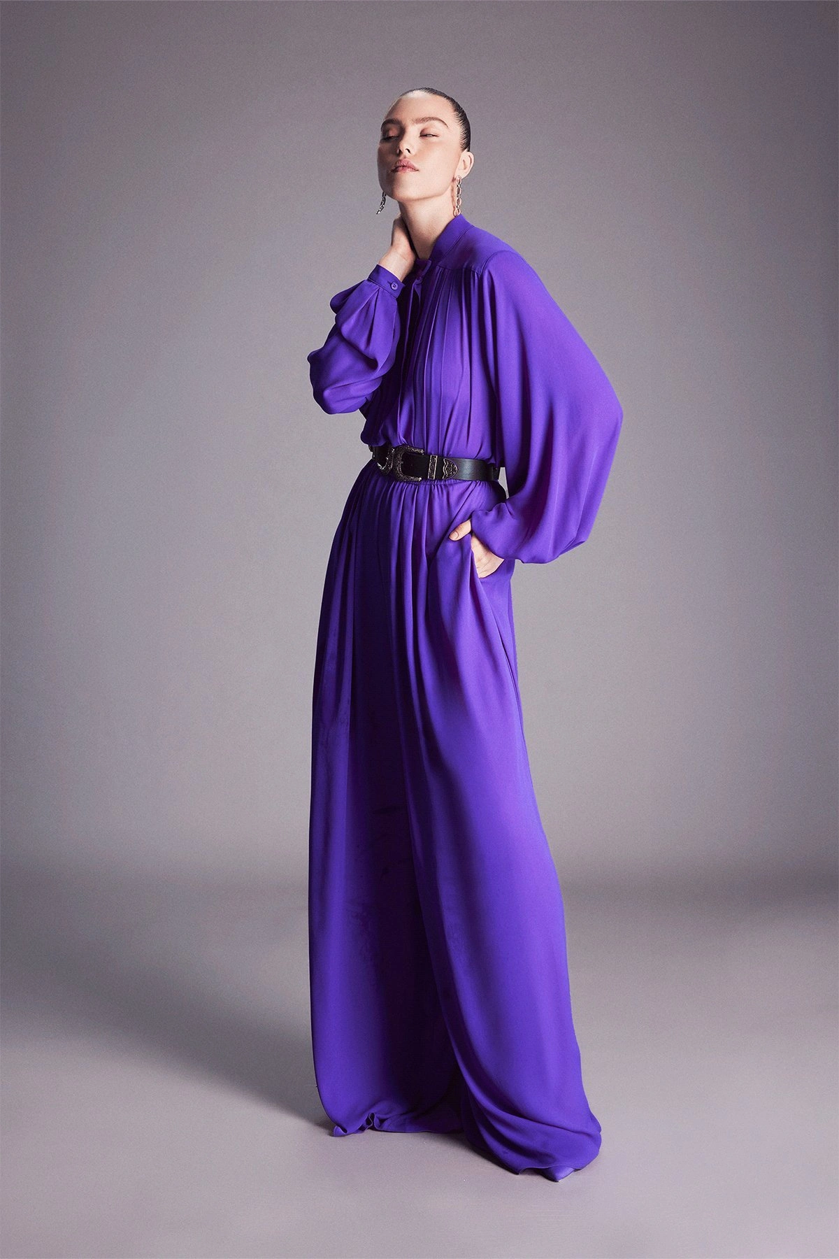 Wang Jumpsuit Purple