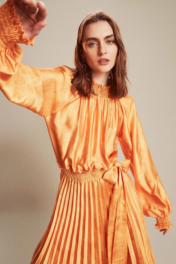 Jil Pilisoley Elbise Mango