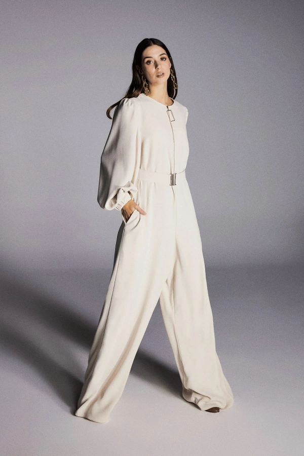Roman Jumpsuit Beige