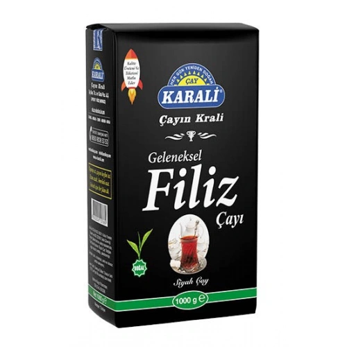 KARALİ GELENEKSEL FİLİZ ÇAY 1000 GR