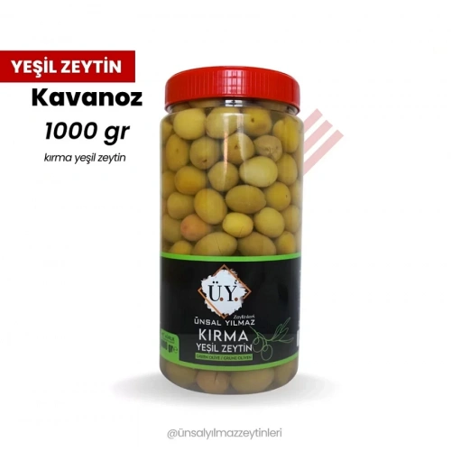 Kırma Yeşil Zeytin 201/230 KLB 900 GR Ü.Y