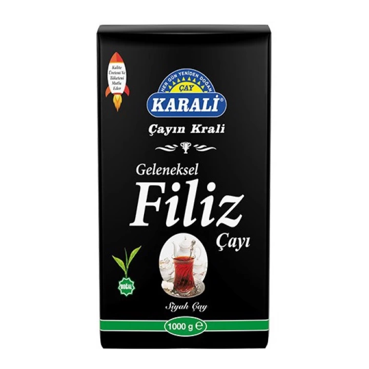KARALİ GELENEKSEL FİLİZ ÇAY 1000 GR