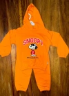 6-24 aylık snoopy takım turuncu