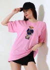 Ayıcıklı oversize tişört