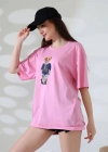 Ayıcıklı oversize tişört