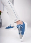 Enber Mavi Kot Bağcıklı Spor Ayakkabı