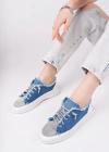 Enber Mavi Kot Bağcıklı Spor Ayakkabı