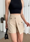 Tek cepli şort etek