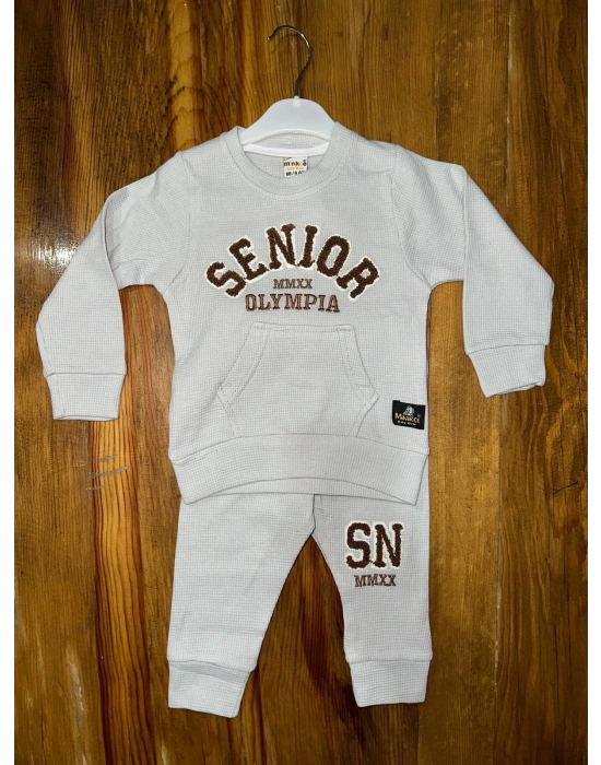 6-24 aylık kanguru cep senıor takım gri