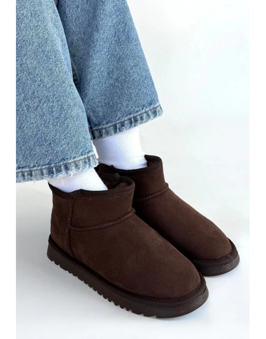 Elsa Kahverengi Süet Bot