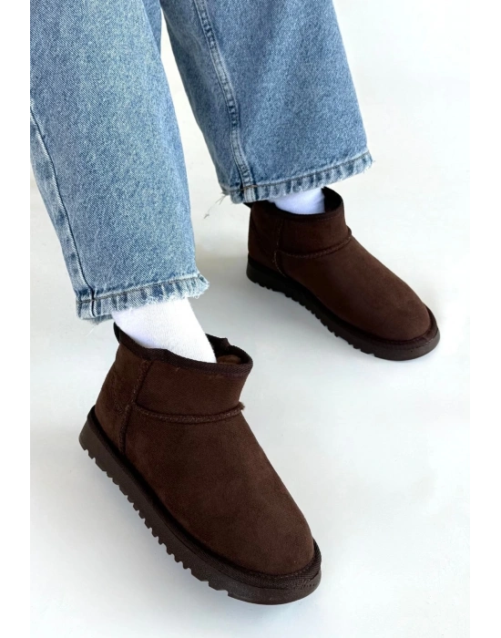 Elsa Kahverengi Süet Bot